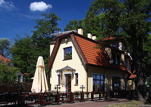 Sopot. Zabytkowa zabudowa Dolnego Sopotu.