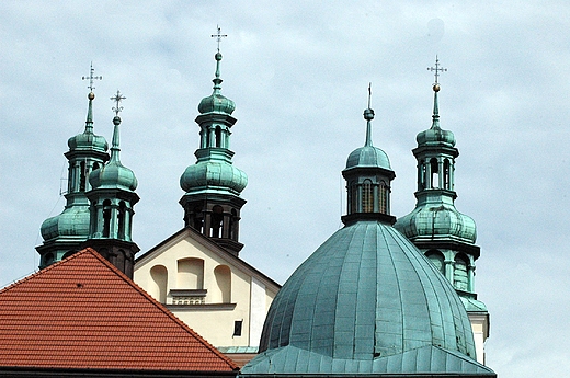 Kalwaria Zebrzydowska - kopuy kocielne