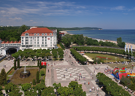 Sopot. Widok z latarni.