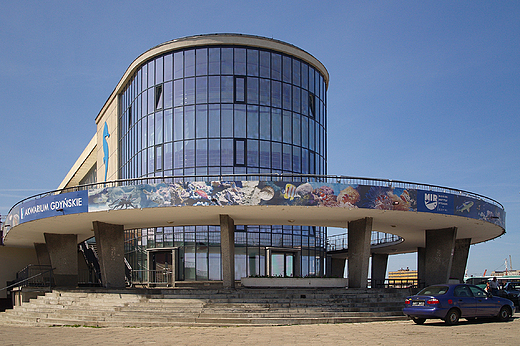 Gdynia. Budynek Akwarium.