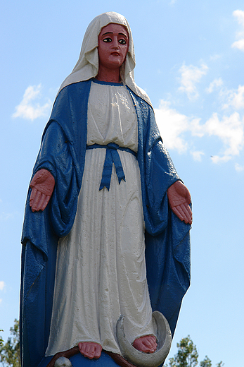 Przydrona Madonna. Mokrsko Grne