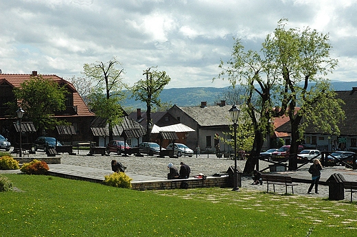 Lanckorona - rynek