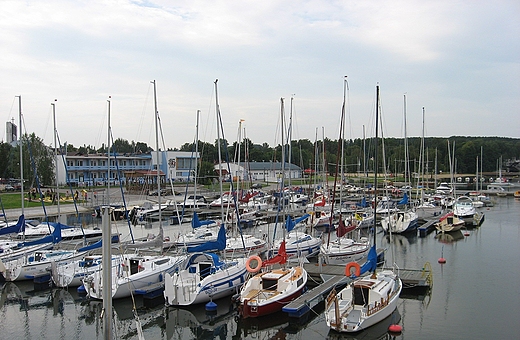 Charzykowy. Port jachtowy