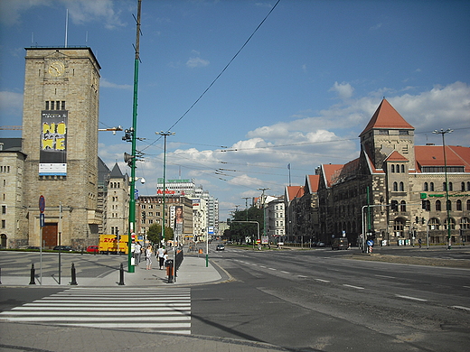 Pozna. Ulica w. Marcin.