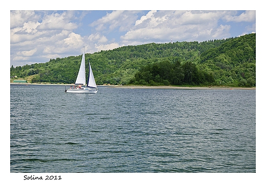 Nad zalewem. Solina