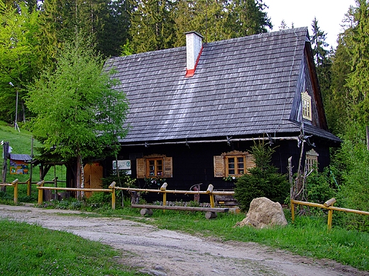 Muzeum Turystyki w Beskidzie lskim. Polana Przysop pod Barani Gr