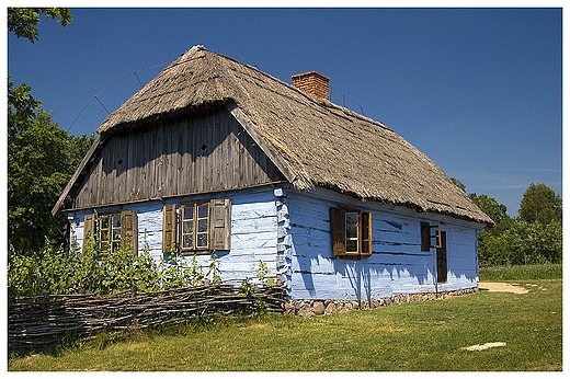 Skansen w Sierpcu - chata z Czermna