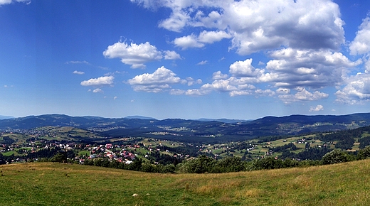 Panorama z Ochodzitej