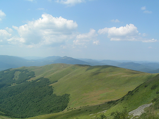 Bieszczadzkie pooniny. Szeroki Wierch