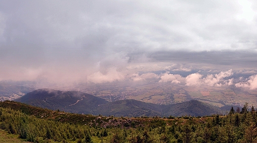 Panorama ze Skrzycznego