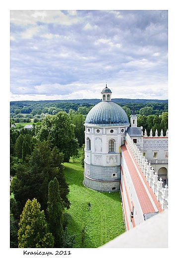 Zamek i okolice. Krasiczyn