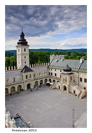 Zamek i okolice. Krasiczyn