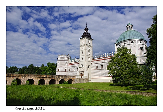 Zamek i okolice. Krasiczyn