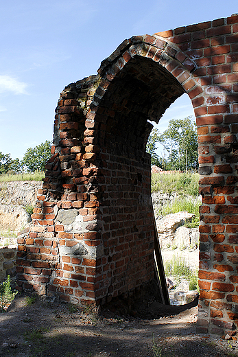 Grudzidz - pozostaoci zamku krzyackiego