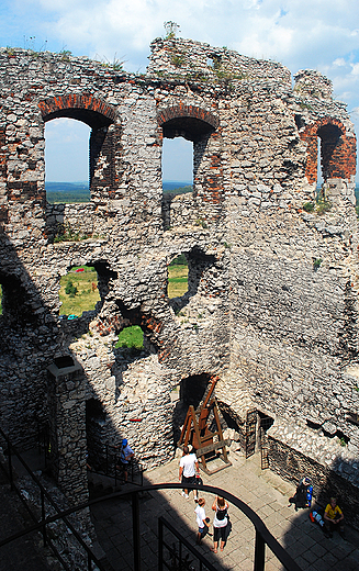 Ruiny zamku w Ogrodziecu.