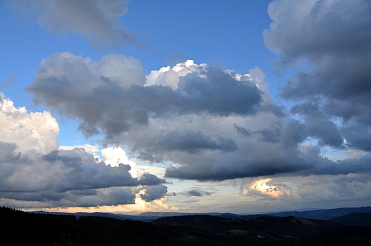 Widok na Beskid LSKI