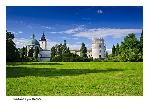 Zamek i okolice. Krasiczyn