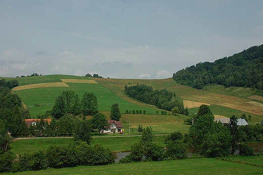 Terka - widok na Solink i okalajce j tereny