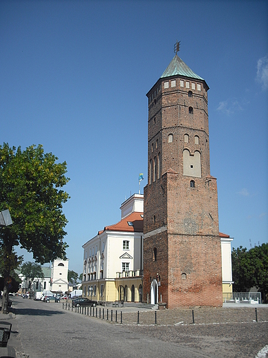 Putusk. Wiea ratuszowa.