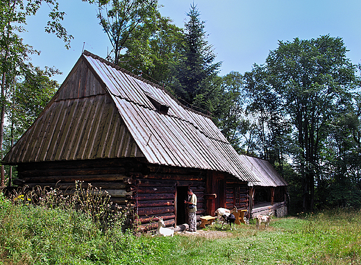 Zubrzyca Grna.Muzeum Orawski Park Etnograficzny.