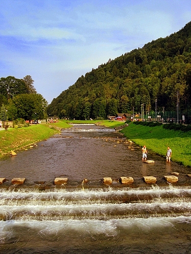 Szczawnica - potok Grajcarek