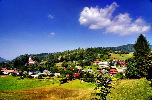 Widok na Jaworki