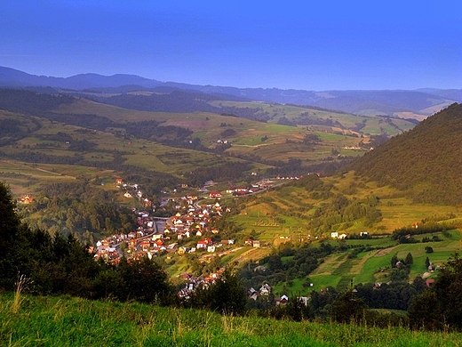 Szczawnica - widok z Palenicy