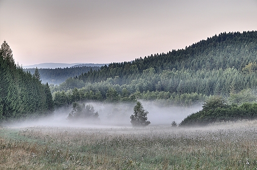 okolice wsi Studzienno koo Wambierzyc