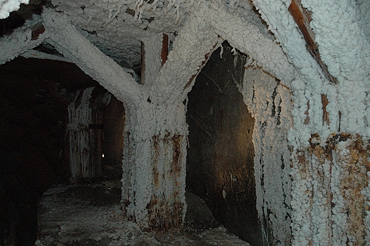 Wiliczka - korytarz w niedostęonej części zabytkowej koplani soli