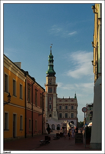 Zamo - Rynek Wielki od strony ul. B. Morando