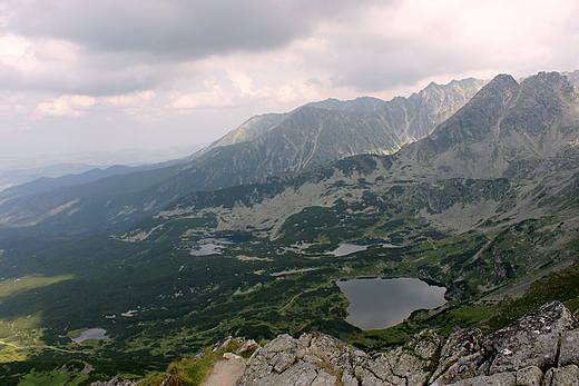 Widok i z Kasprowego Wierchu