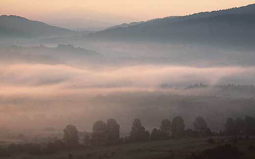 Babia Gra . Widok z Matyski