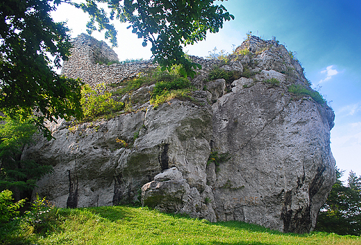 Morsko-ruiny zamku.