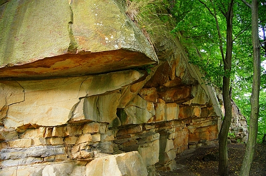 Tropsztyn - zamek na skale