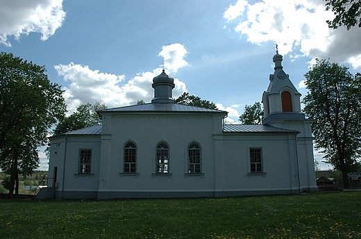 Krynki - cerkiew przy ulicy Cerkiewnej