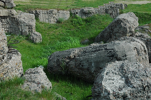 Strkowa Gra - stanowiska bojowe Wizna