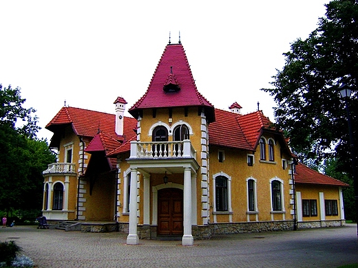 Mielec- dworek Oborskich, obecnie siedziba muzeum.