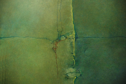 Sanok - Pocaunek - obraz z galerii Zdzisawa Beksiskiego