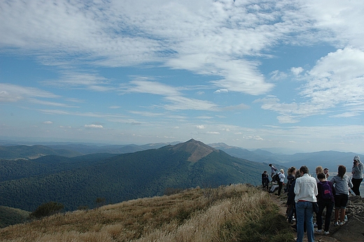 Bieszczady - na szczycie pooniny Wetliskiej