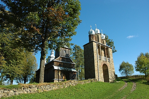 Radoszyce - łemkowska cerkiew świetego Dymitra