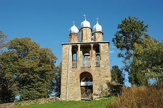 Radoszyce - dzwonnica przy cerkwi