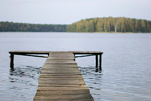 Mazury, jezioro Wiartel