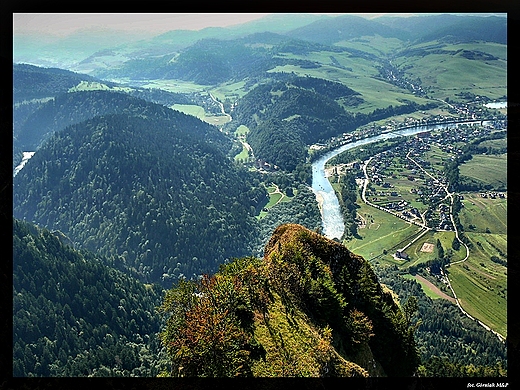 Widok z Trzech Koron.