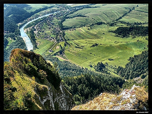 Widok z Trzech Koron.