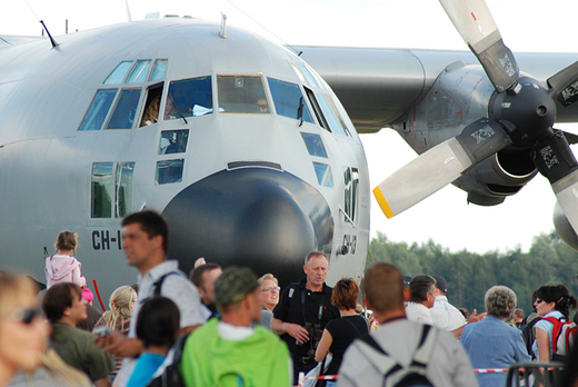 Air Show 2009 - C 130 Hercules. Najnowszy nabytek Polskich Si Powietrznych