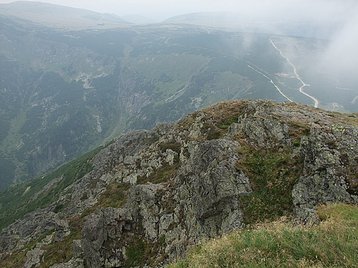Na Śnieżce.