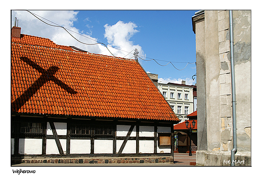 Wejherowo - kolegiata w Trjcy w Wejherowie od strony zaplecza