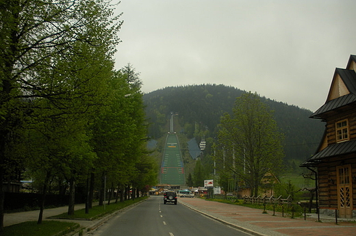 Skocznia we mgle - Zakopane