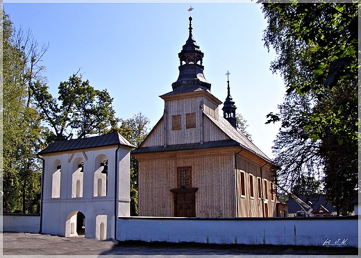 DREWNIANY KOCIӣ W GRECKU KOCIELNYM - SANKTUARIUM W. STANISAWA BISKUPA.