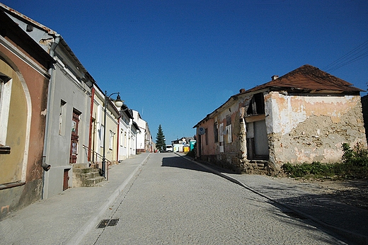 Szydw - chaupy przy gownej ulicy miasteczka